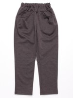 ［ジュニアサイズ］９．５分丈テーパードストレッチパンツ/チャコール
