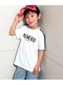 【ANAPKIDS】NONEEDロゴショルダーBIGTシャツ/ホワイト(001)