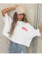 【ANAP】ドルマンスリーブクロップドTシャツ/ホワイト(001)