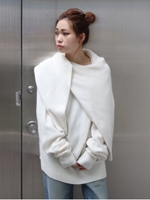 【Cl】 レイヤードボリュームニット/IVY