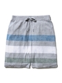 【GELATOPIQUEHOMME】'極薄スムーズィー'ボーダーハーフパンツ/GRY