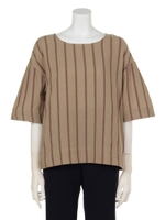 【HONEY CHURCH】ストライプＰＯ/濃ベ-ジュ系