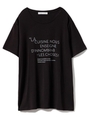 【Joel Robuchon & gelato pique】ロゴTシャツ/BLK