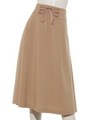 【Rewde】スピンドルフレアスカート（0R10-03150）/ベージュ