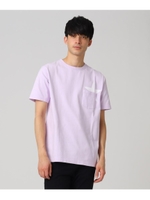 【WEB限定】USAコットン スターポケットTシャツ/ライトパープル(081)