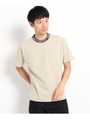 【WEB限定】ネックロゴTシャツ/ベージュ(052)