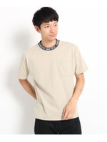 【WEB限定】ネックロゴTシャツ/ベージュ(052)