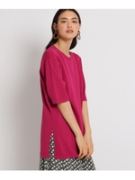 【ハンドウォッシュ】ニットジャージプルオーバー/ロイヤルパープル(082)