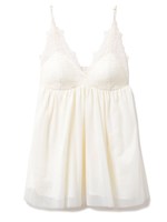 【ミュシャと四つの花】リリーレースキャミソール/CRM