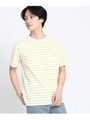 【抗菌防臭】ポリジンクルーネックTシャツ/レモンイエロー(331)