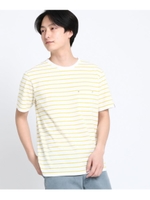 【抗菌防臭】ポリジンクルーネックTシャツ/レモンイエロー(331)