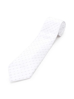 【洗える】レジメンドットネクタイ/チャコールグレー(814)