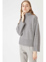 ◆ジュマハイネックニット/GRAY(020)