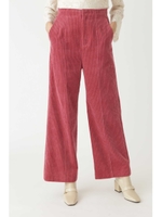 ◆マイヤーコーデュロイワイドパンツ/ROSE(090)
