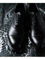 ＳＱＵＡＬＬ　ＰＲＯＯＦ　ドレスシューズＳＴチップ/ブラック(010)