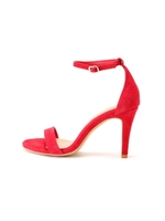 アンクルストラップサンダル/レッド(100)