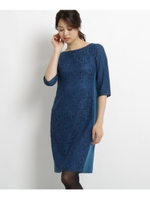 エンブロイダリー ワンピース/ブルー(091)