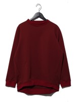 オリジナル高級裏毛変形リブPO/ボルドー