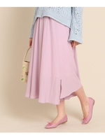 サイドスリットボリューミースカート/ライトパープル(081)