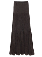 シアーニットスカート/DGRY