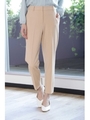 シャークスキンベーシックパンツ◆/ベージュ(040)