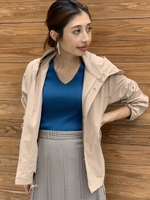 ショートモッズコート/ベージュ