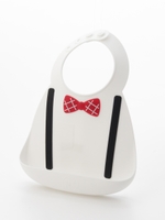 シリコンビブ/ホワイト