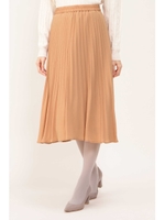 ジョーゼットプリーツスカート/オレンジ(150)