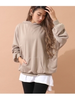 スウェットフーディー/ベージュ(005)