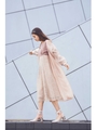 ストラップジャンスカ/ベージュピンク1(091)