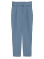 タックテーパードパンツ/BLU