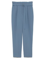 タックテーパードパンツ/BLU