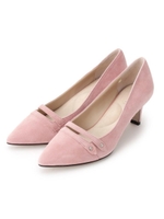 ダブルストラップパンプス/ベビーピンク(071)