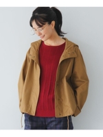 ツイルマウンテンパーカージャケット/ベージュ(052)