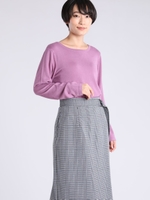 ニット/パープル