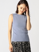 ニットインナーノースリーブトップス/ライトブルー