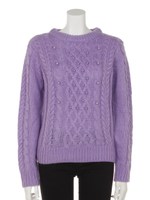 ニットケーブルPO/ラベンダー