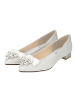 ビジュー調リボンバレエ/SV