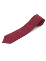 ピンドットハート ボックスタイ/ワインレッド(963)