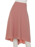 フィッシュテールミモレスカート/ピンク