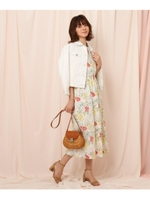 フラワーレースワンピース/オフホワイト(103)