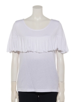 フレアカットティーシャツ/オフホワイト