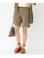 ミラノリブハーフパンツ/ブラウン(042)