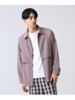 ラグランスリーブマッキーノブルゾン/ベビーピンク(071)