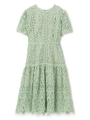 リボンテープレースワンピース/ミント