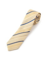 レジメンタルストライプネクタイ/ベージュ(352)