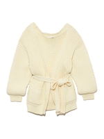 ローゲージカーディガン/OWHT