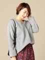 袖切替プルオーバー/GRAY