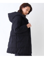 中綿フーデッドコート/ネイビー(093)