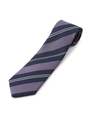 毘沙門ストライプ ネクタイ/ライトパープル(381)
